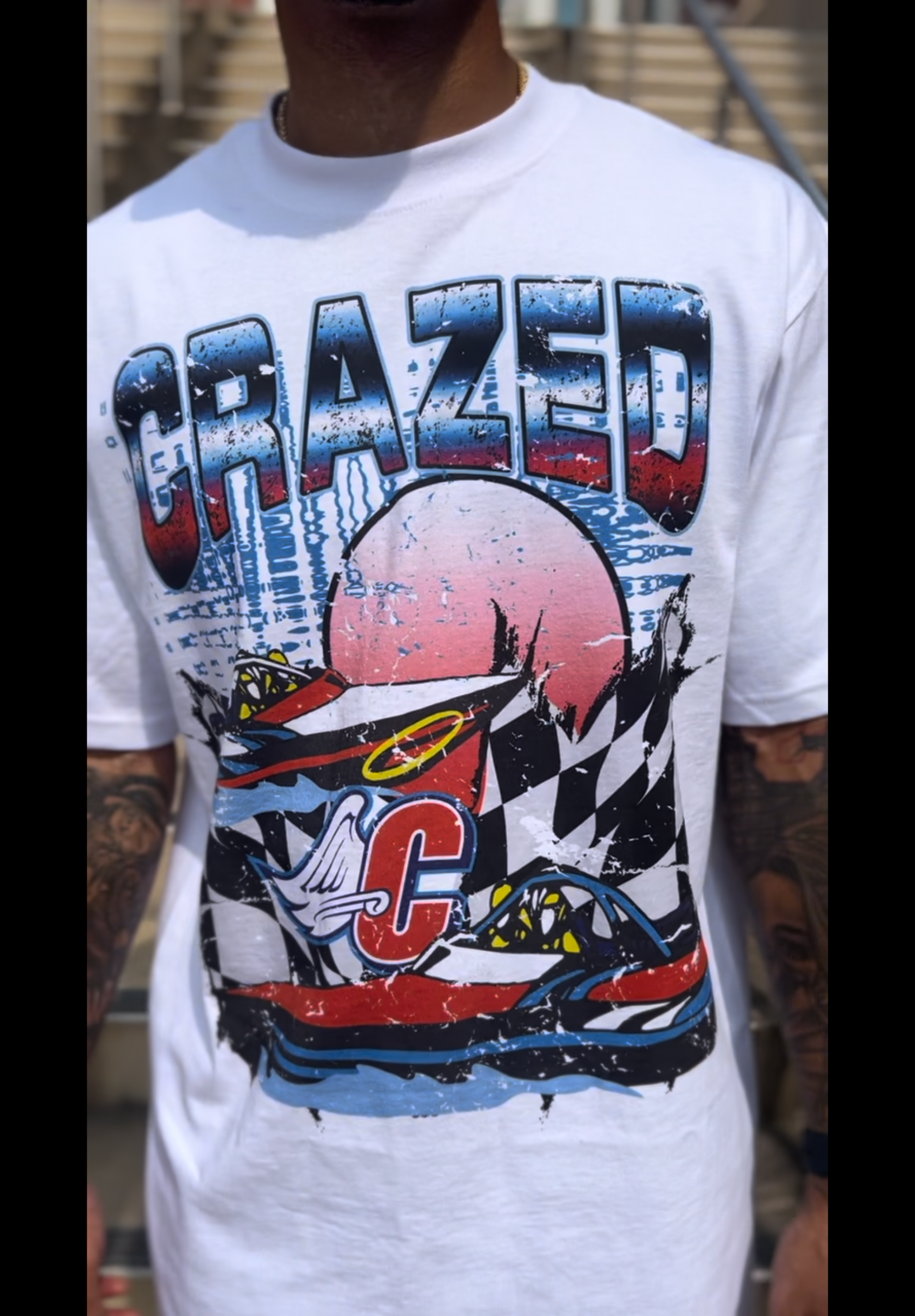 Crazed Speedboat Tee